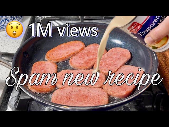 do this to your spam the result is amazing and delicious!