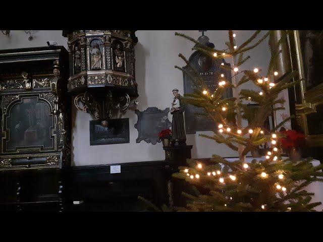 Польша Краков. С Рождеством! Церковь и Костёл 25.12.24. Poland Krakow. Church Merry Christmas