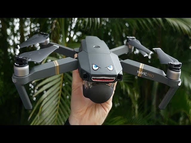 Custom DJI Mavic Pro Shark Design | DansTube.TV