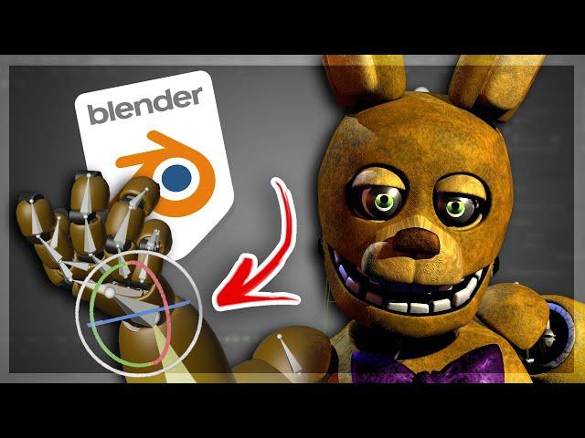 A Guide To Animating FNaF Charcters in Blender!