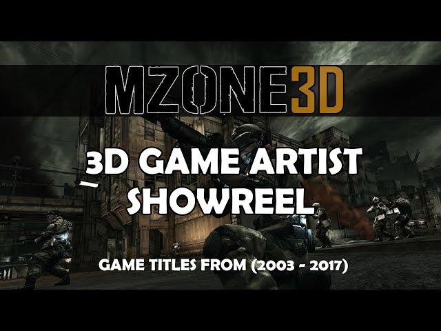 3D Environment Game Artist Portfolio demoreel