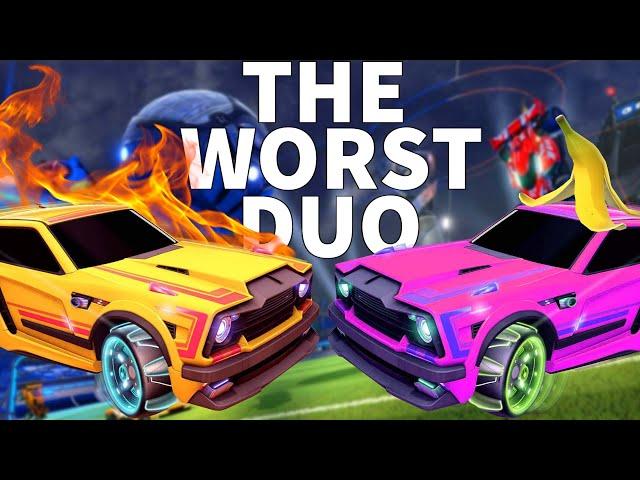 The WORST Duo in Rocket League You'll Ever See (Ft. Angyl)