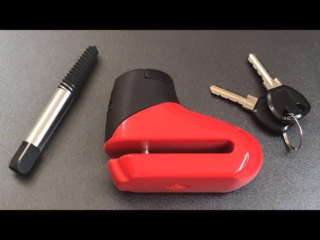 [625] Bolt Extractor vs. Abus Buffo/Provogue 305 Motorcycle Disc Brake Lock