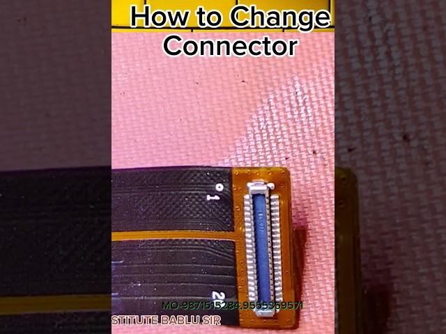 How to change charging patta connector #shorts