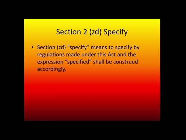 Section 2 (zd) Specify. Foreign Exchange Management Act, 1999. @learneducate5912