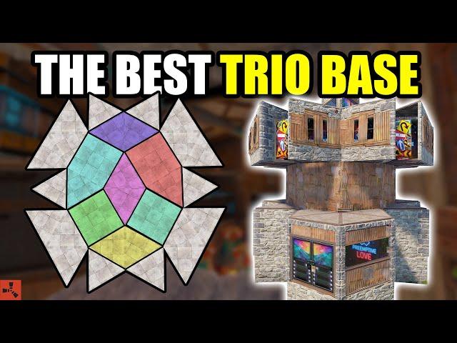 The BEST Solo/Duo/Trio Base In RUST - Strong Base Design (2024)