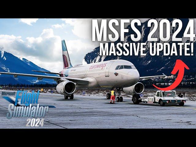 MASSIVE MSFS 2024 Update! ► Visuals + Performance IMPROVED! | 250 CHANGES + 2 NEW Airliners Released