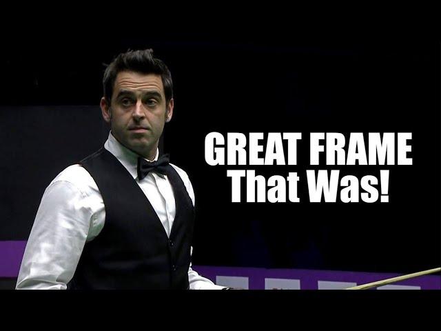 The Crowd Was Just Pleased With Ronnie O'Sullivan's Performance!