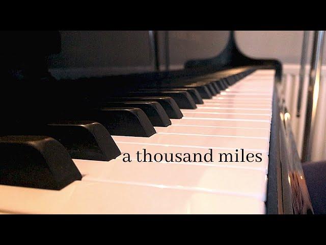 A THOUSAND MILES - VANESSA CARLTON - PIANO COVER BY KAREN LUUK