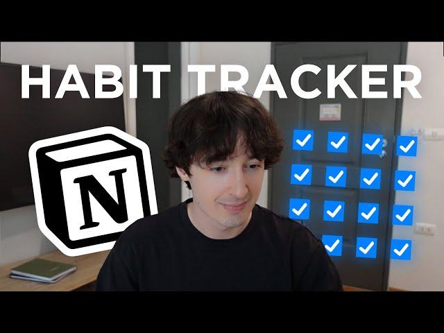 Building a Habit Tracker in Notion (with CHARTS)