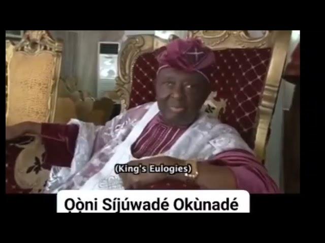 Oba Ooni ana salaye ibasepo ohun ati alafin oyo