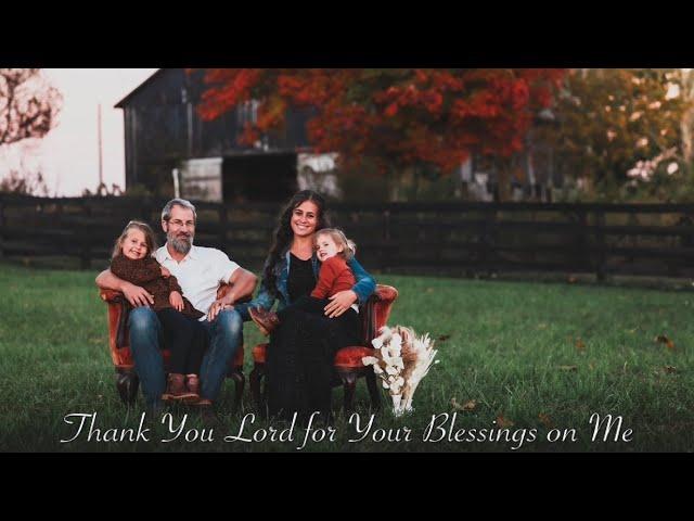 "Thank You Lord for Your Blessings on Me" Cover by 5-Year-Old Anabelle Rose | Gospel Music Video