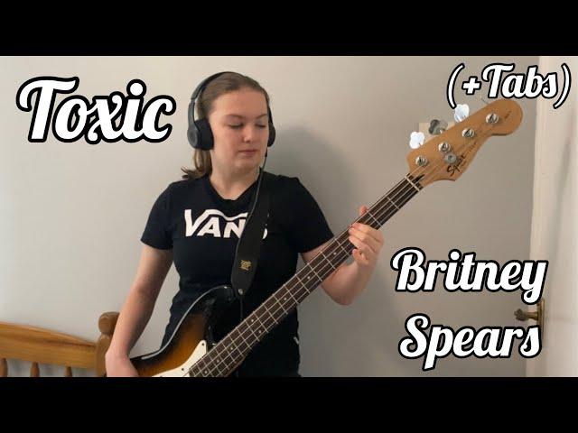 Britney Spears - Toxic (Bass Cover + Tabs) | Zoe Bird