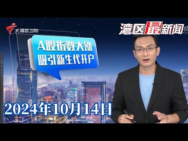 【湾区最新闻】A股三大指数今日集体大涨,沪深两市成交额达到1.63万亿元|第136届广交会明日开幕,琶洲口岸迎来入境客流高峰|广交会主题地铁一日票上线|20241014完整版#粤语 #news