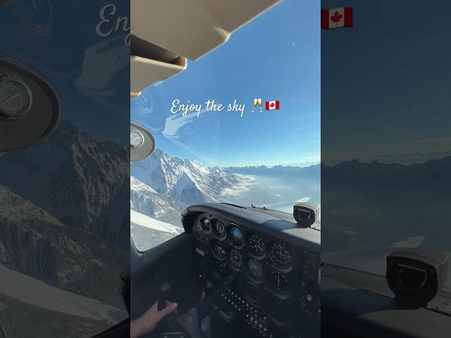 Enjoy the sky  canada #shortvideo #travel #youtubeshorts #youtube #pilot #plane