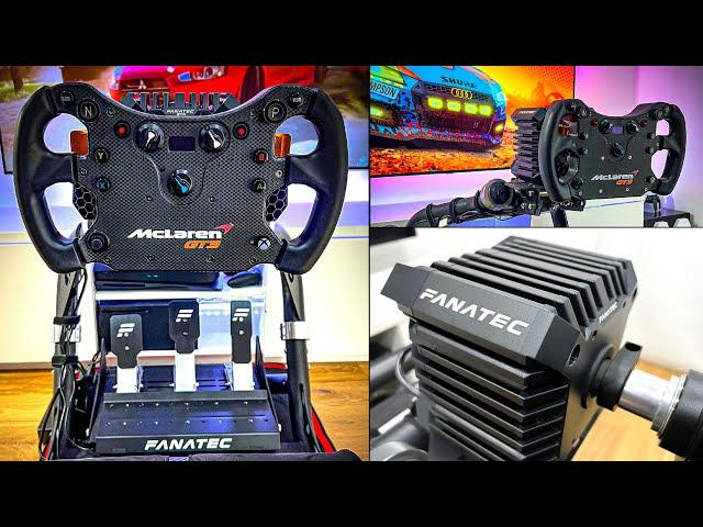 Ultimate Sim Racing Setup Fanatec CSL DD / CSL Pedals / ClubSport Shifter Unboxing Setup Review