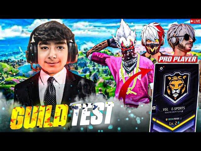 ROAD TO 40K  1v1 GUILD TEST | TEAM CODE GIVEAWAY | #freefirelive #gyangaming #nonstopgaming