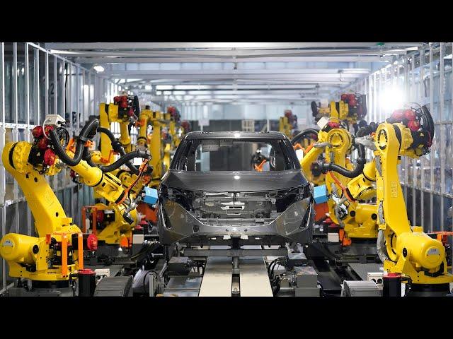 2022 Nissan Ariya Production Line in Japan  How it's made?