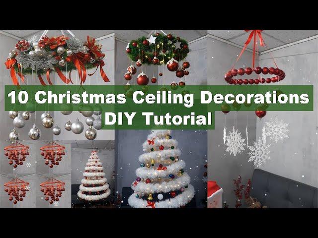 10 DIY Christmas Ceiling Decorations Ideas for 2024