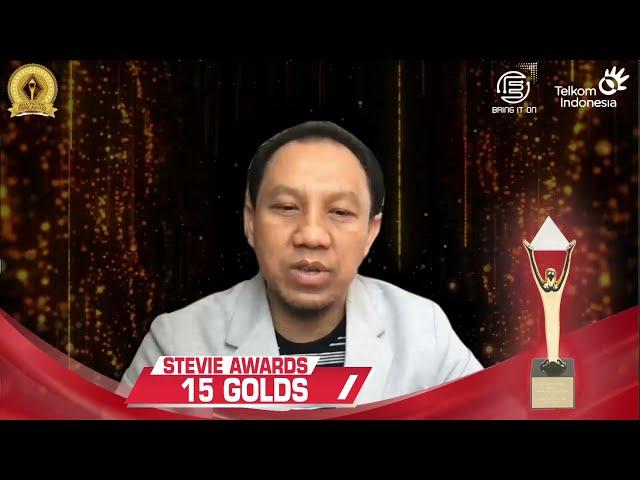 Telkom Indonesia is a Stevie® Award Winner in the 2021 Asia-Pacific Stevie® Awards