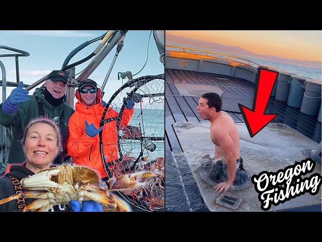 We Fish & Soak On Our Crab Boat!