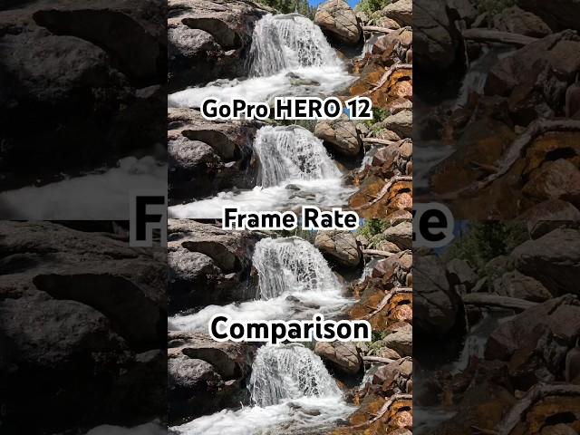 GoPro HERO 12 - FPS Slow Motion Comparison (30fps, 60fps, 120fps & 240fps)