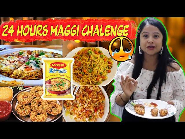 Mujhe Maggi challenge nahi kerna chaiye tha ... vomit