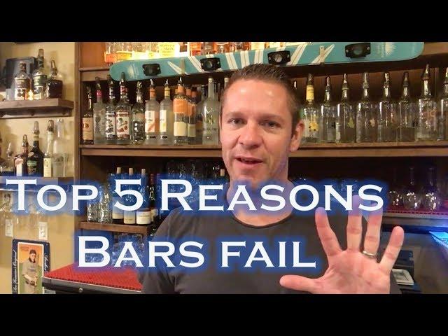 Top 5 Reasons Bars & Restaurants Fail