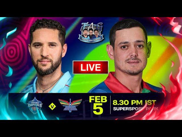  LIVE: South Africa T20 : Pretoria Capitals vs Durban Super Giants match live commentary | #sa20