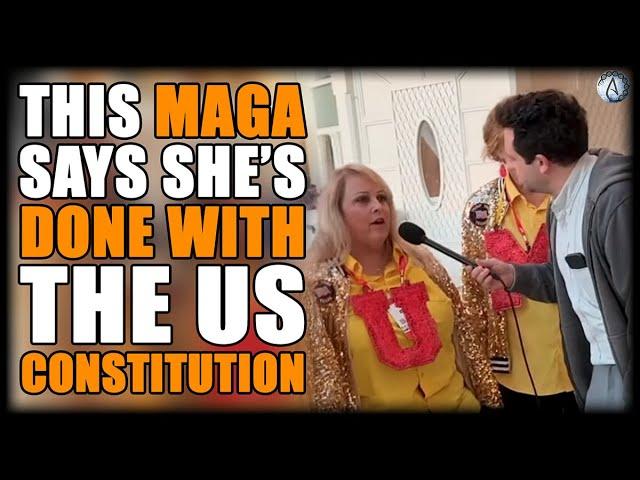 Reporter interviews MAGApotamians and this happens