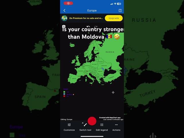 Is your country stronger than Moldova?