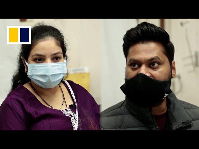 Delhi couple fears city’s air pollution will harm unborn child