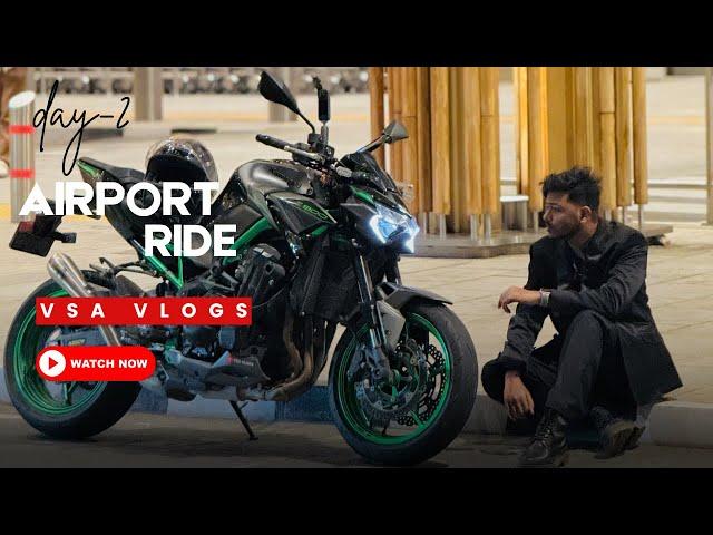 Z900 VS DEFENDER️// BNG NIGHT RIDE// AIRPORT VLOG #z900 #defender #bikes #cars #shorts #vlog #yt
