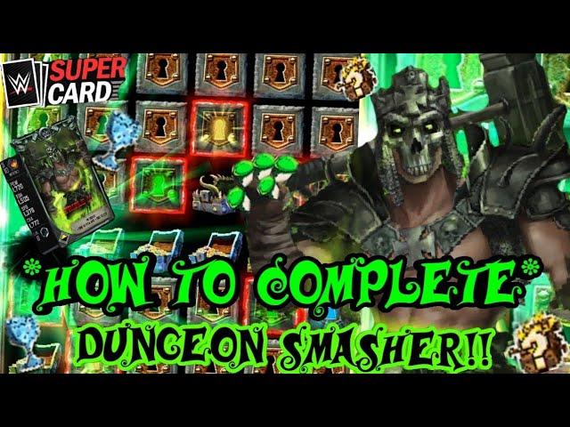 TUTORIAL! HOW TO COMPLETE DUNGEON SMASHER & GET SPECIAL EDITION TRIPLE H!! WWE SuperCard