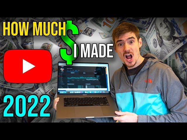 How Much YouTube Paid Me in 2022… (With 200,000 Subs)