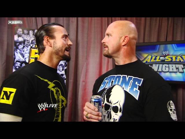 CM Punk confronts "Stone Cold" Steve Austin: Raw, June 13, 2011