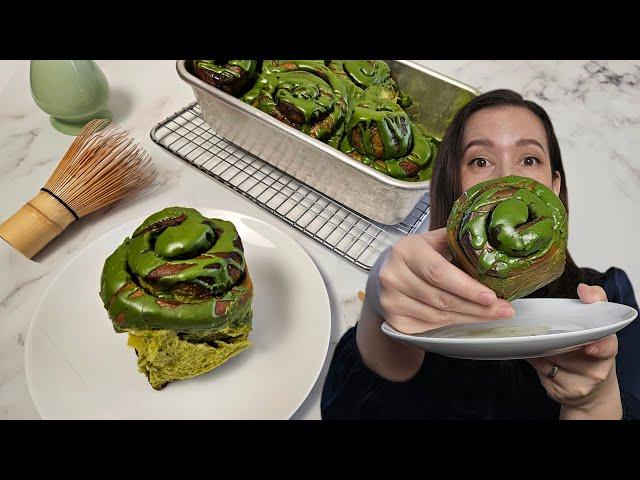 How To Make Sticky Matcha Buns Recipe