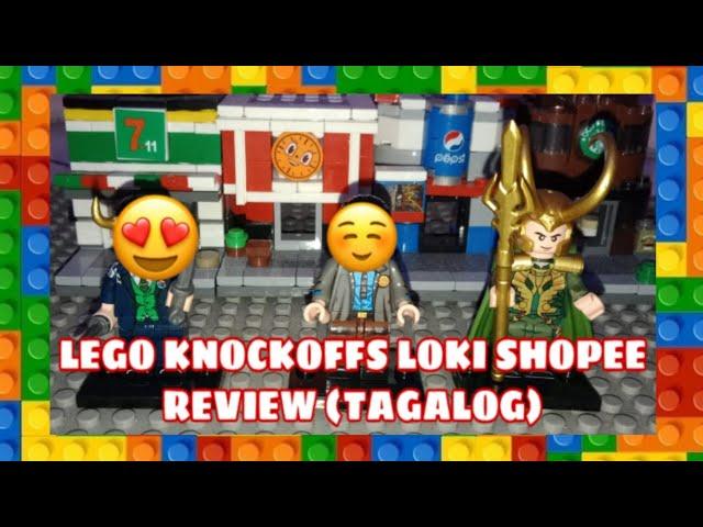 LEGO KNOCKOFFS LOKI SHOPEE HAUL 2021 | ARKEYEL CHANNEL