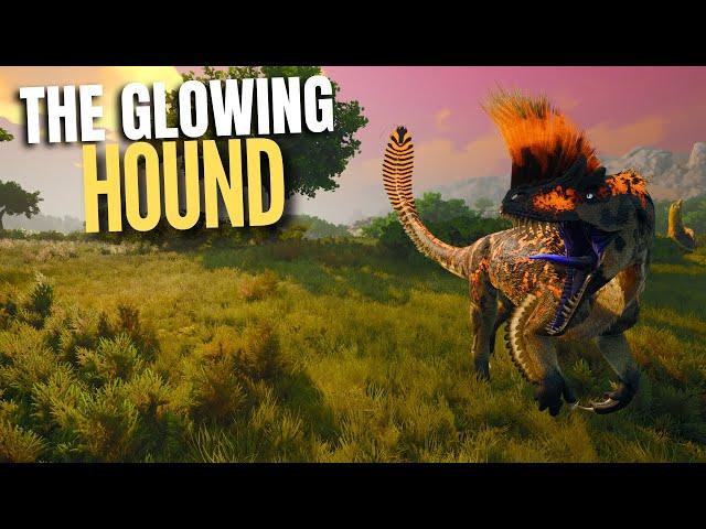 There's a new glowing hunter around  | Glowplume Path of titans Let's play