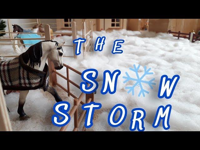 The Snowstorm || Schleich Horse Series || The Rainbow Riding Ranch ||S2 Ep1||