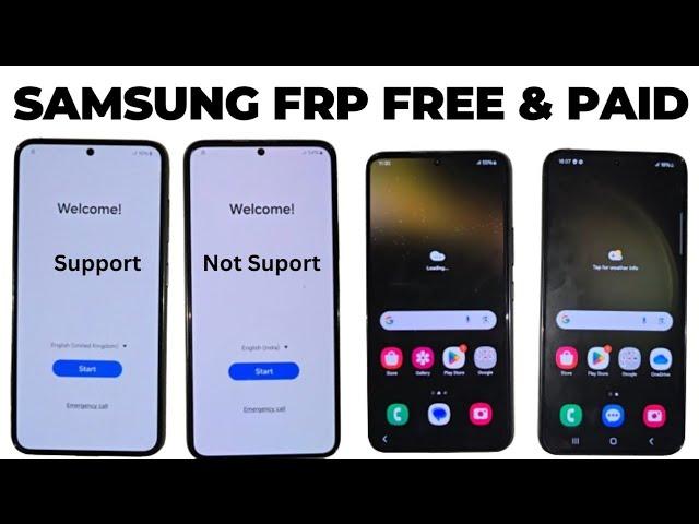 All Samsung Frp Bypass | Free & Paid | Google Chacha