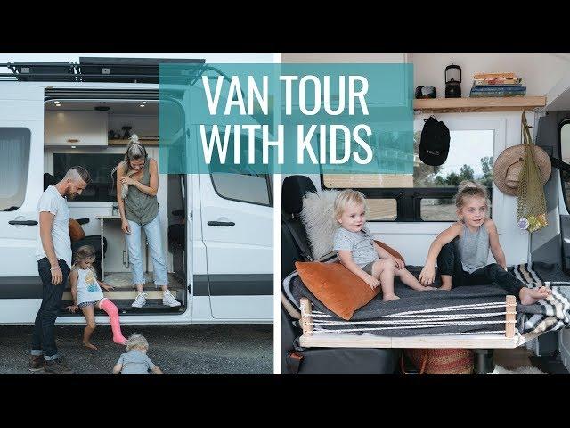 Family of Four DIY Sprinter Van Conversion | Van Life with Kids