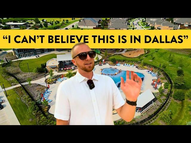 Found the WILDEST Neighborhood for Living in Dallas Texas New Homes | Tour Trinity Falls McKinney TX