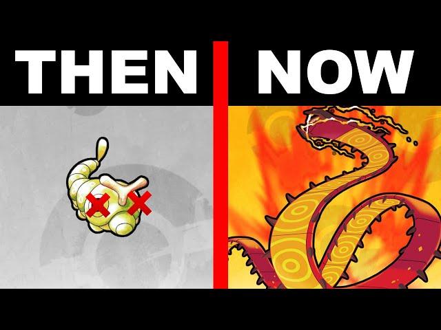 Bug Type Pokemon: Then vs Now