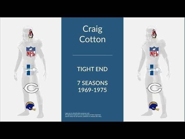 Craig Cotton: Football Tight End