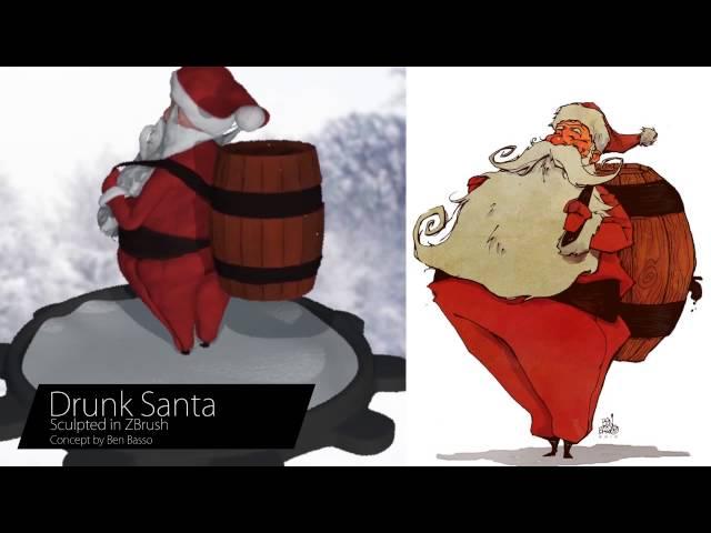 Drunk Santa (Turntable)