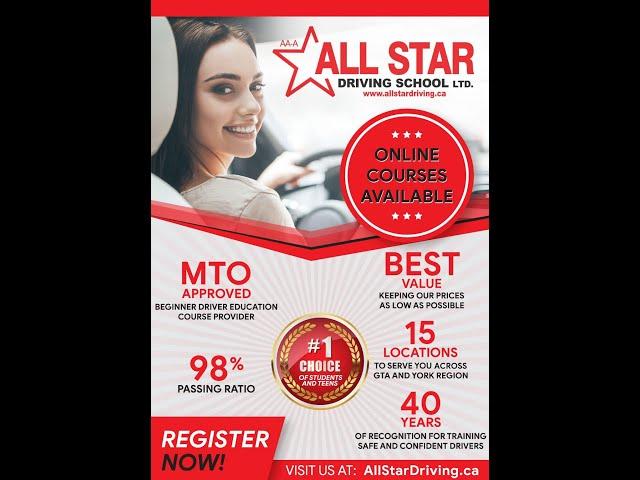 MTO Approved Online Beginner Driver Education Course Available Now!