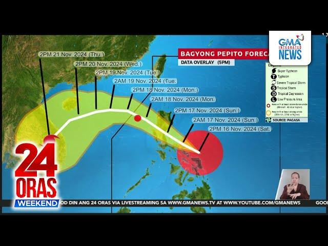 SUPER TYPHOON PEPITO | 24 Oras Weekend