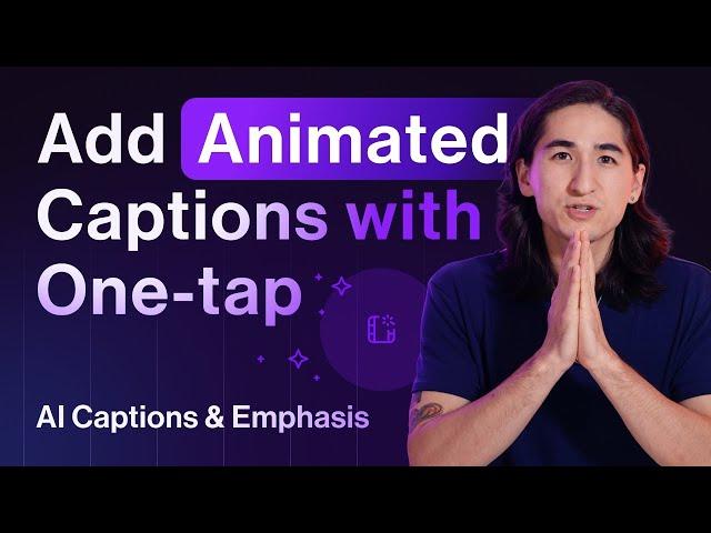 How to Add AI Generated Captions to your Videos!