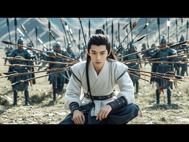 Kung Fu Movie! The young man has an immortal body,standing firm even under ten thousands of arrows!